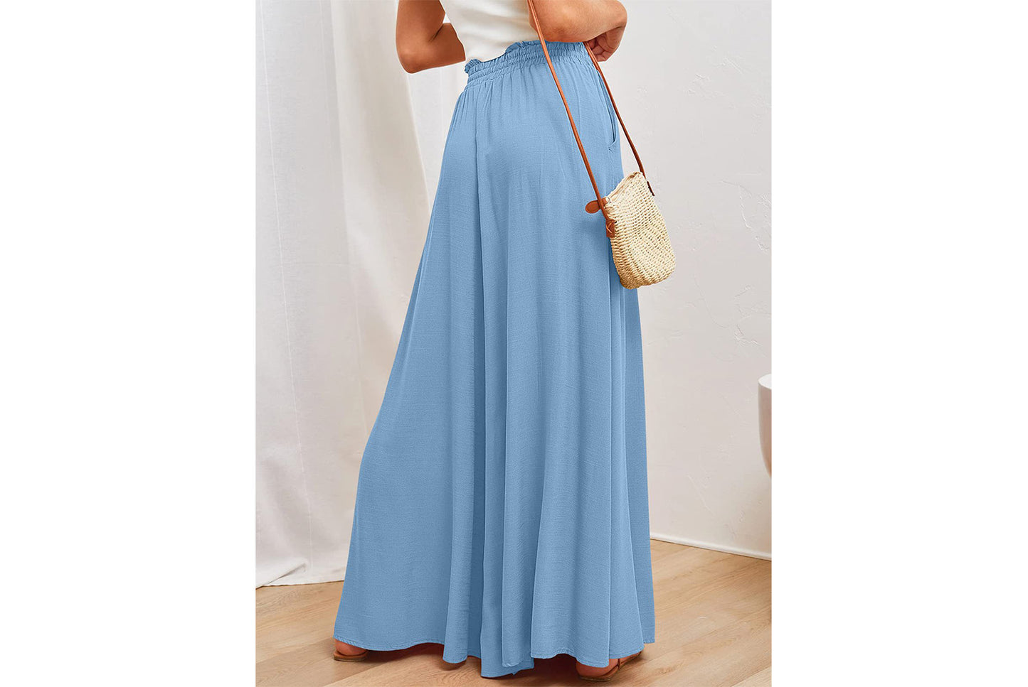 **Casual Wide-Leg Stylish Trousers**