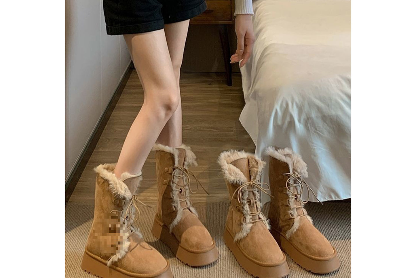 Women's Thickened Warm Casual Cotton Boots