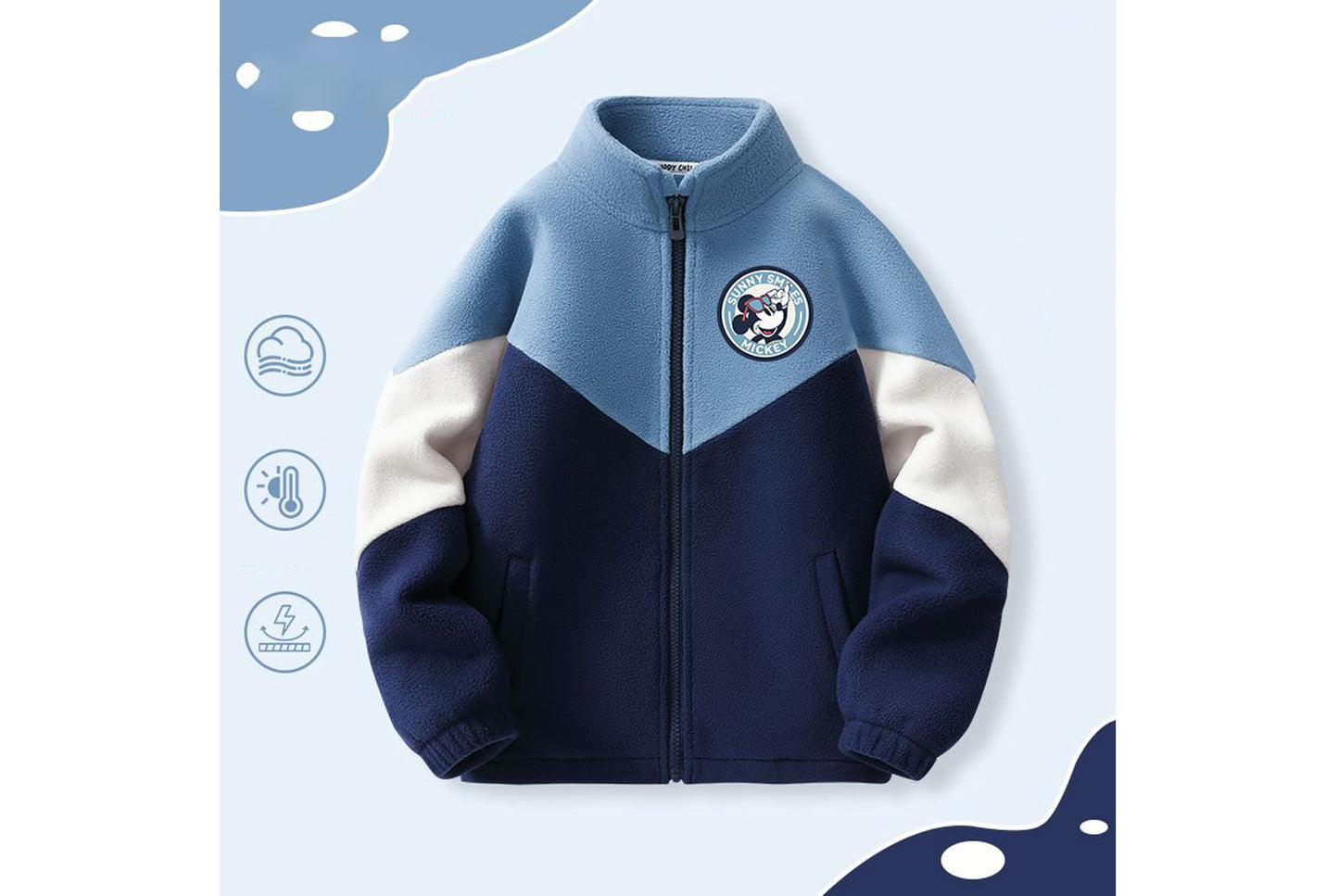 Children's Autumn/Winter Double-Sided Fleece Jacket