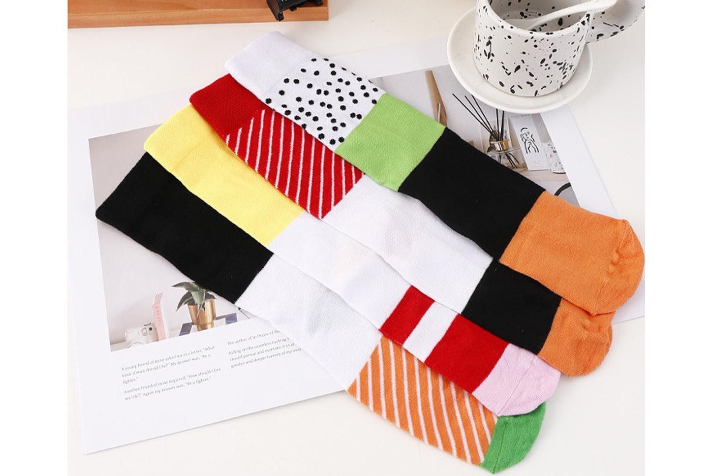 Salmon Sushi Socks Women's 5-Pair Gift Box Set