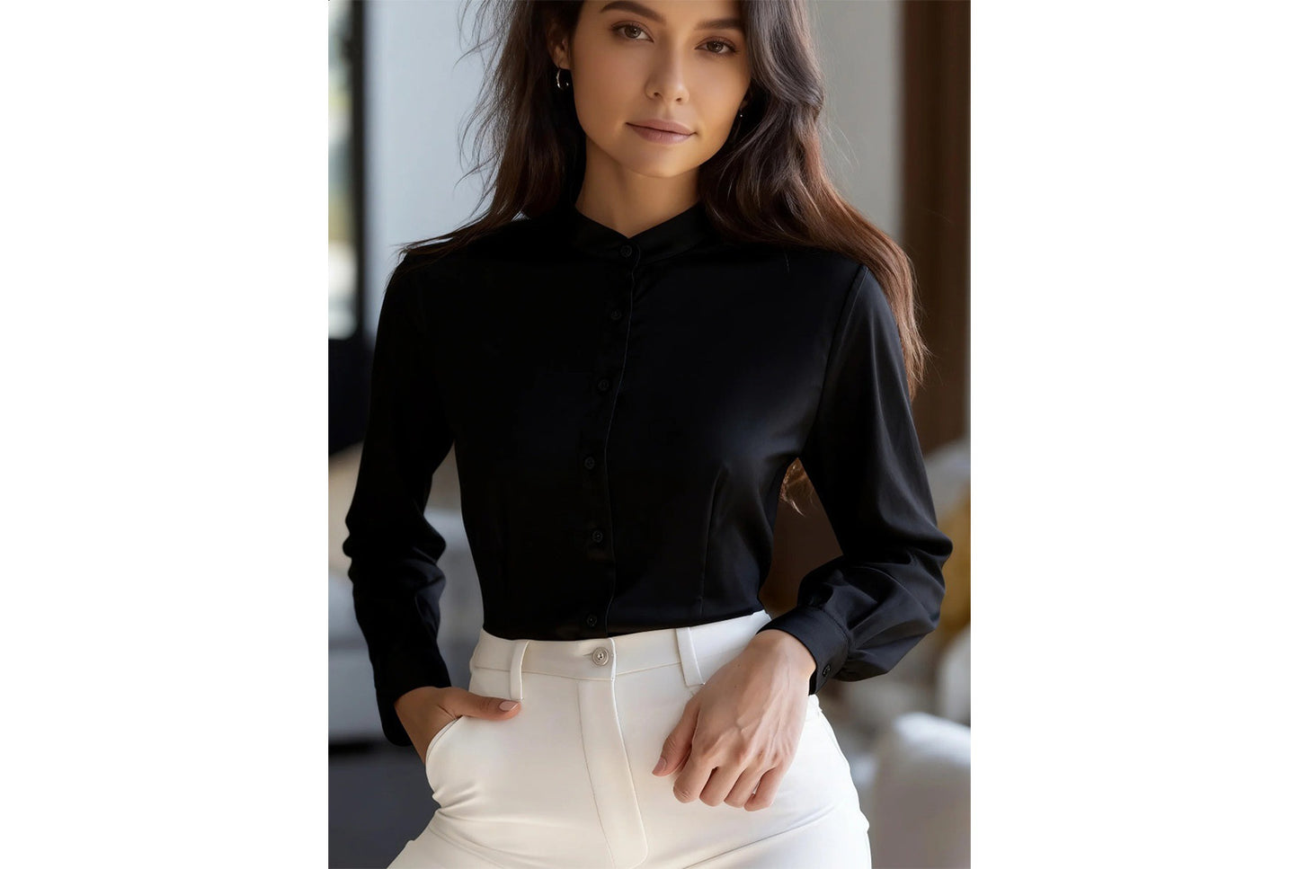 Button-Down Long Sleeve Shirt