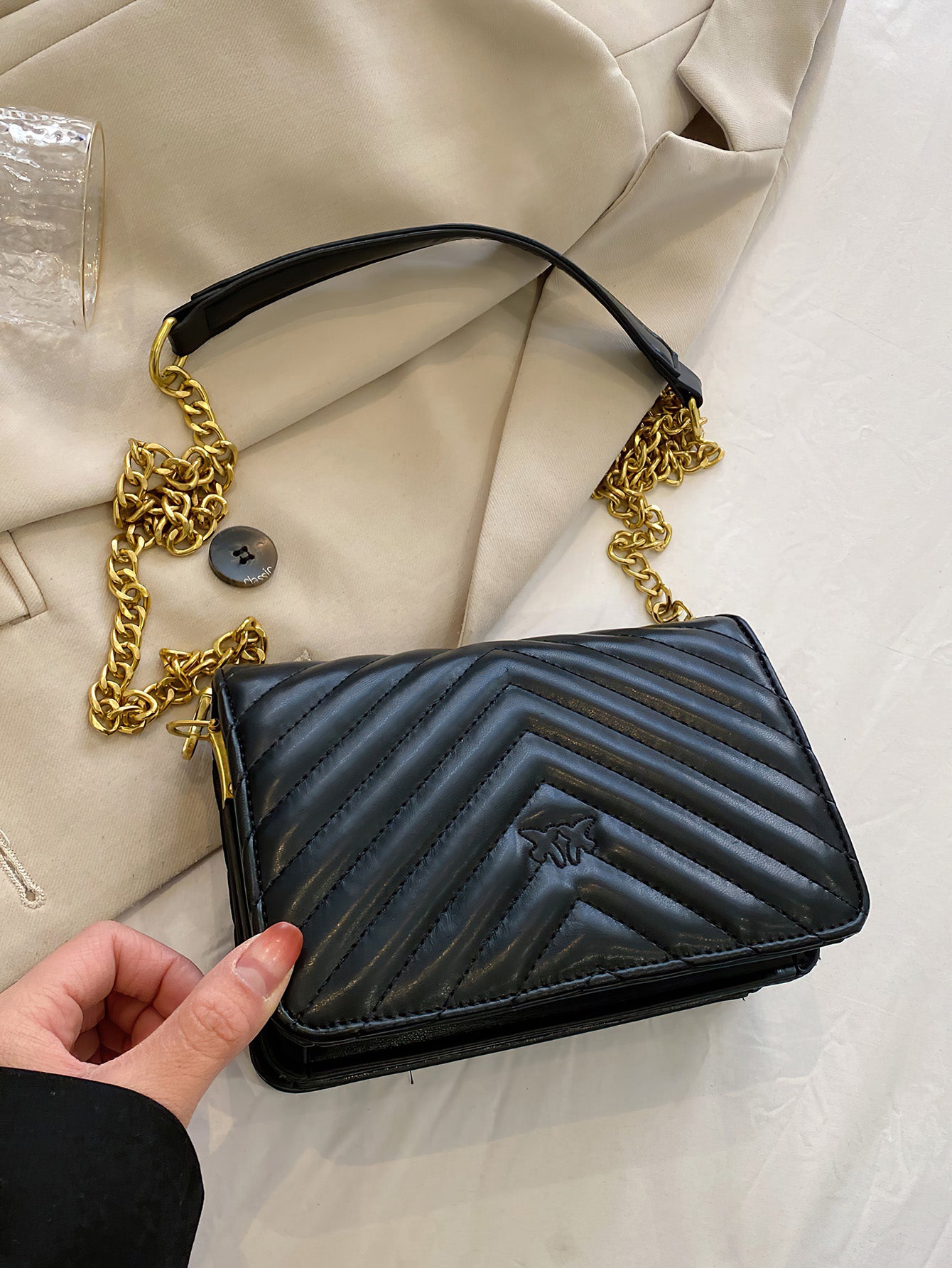 Nine-Color Flying Bird Embroidered Crossbody Bag - 9 Colours