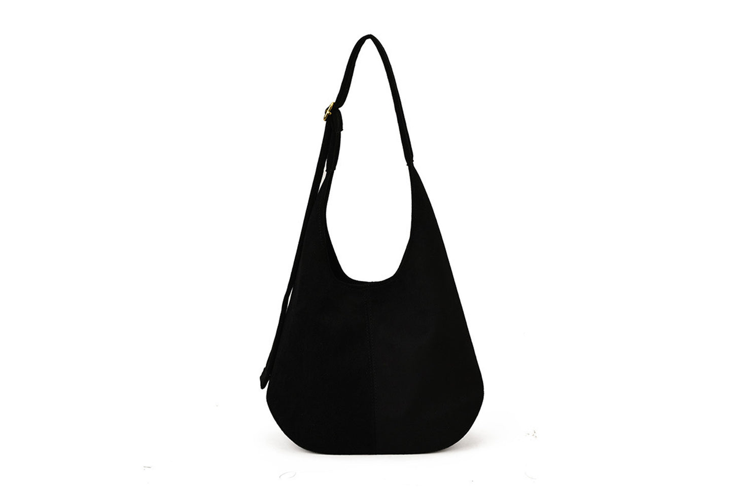 Retro Suede Bucket Bag