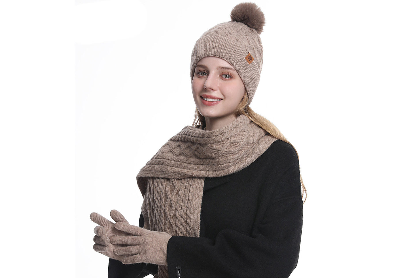 Women's Winter Warm Three-Piece Set