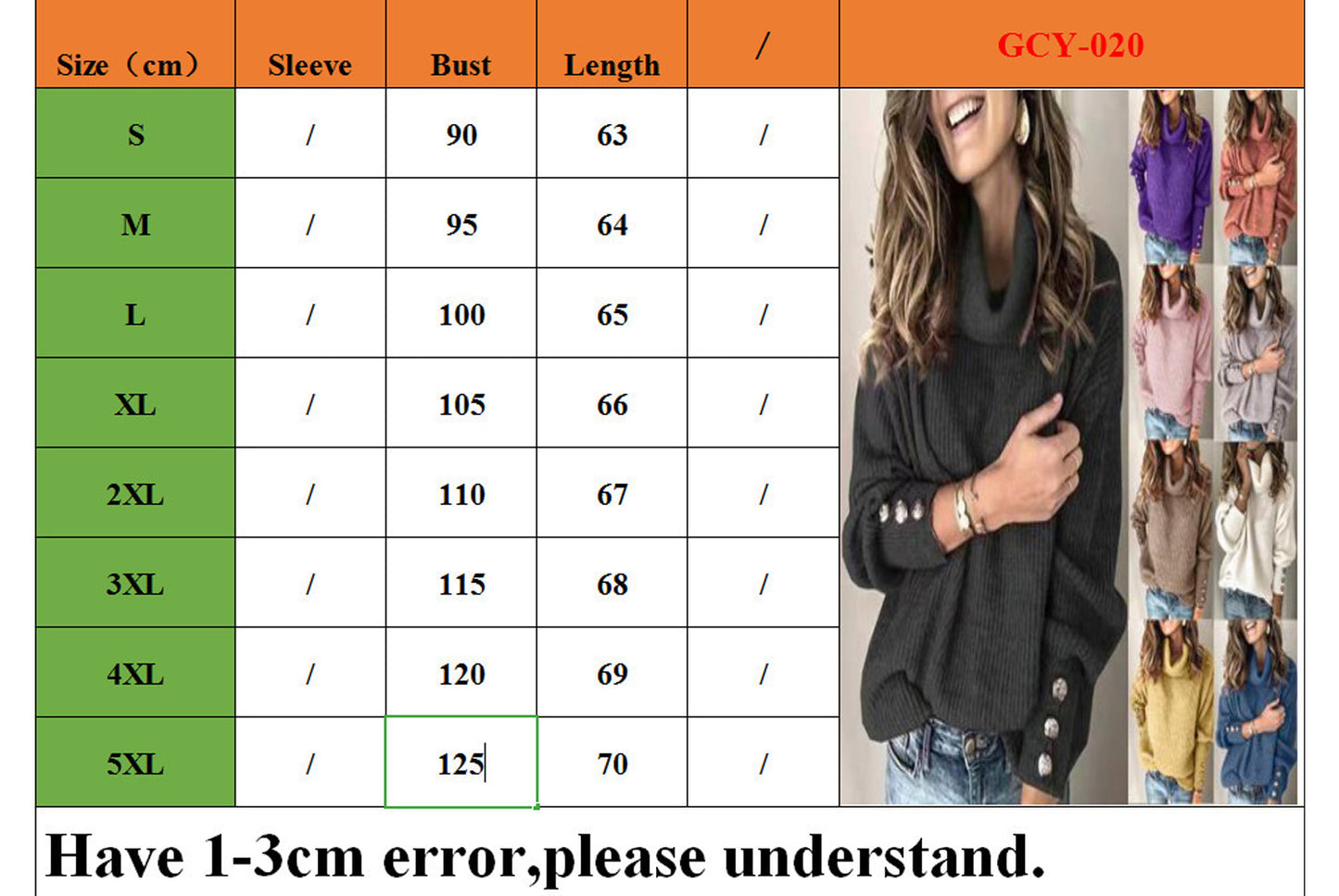 Women's Turtleneck Knitwear