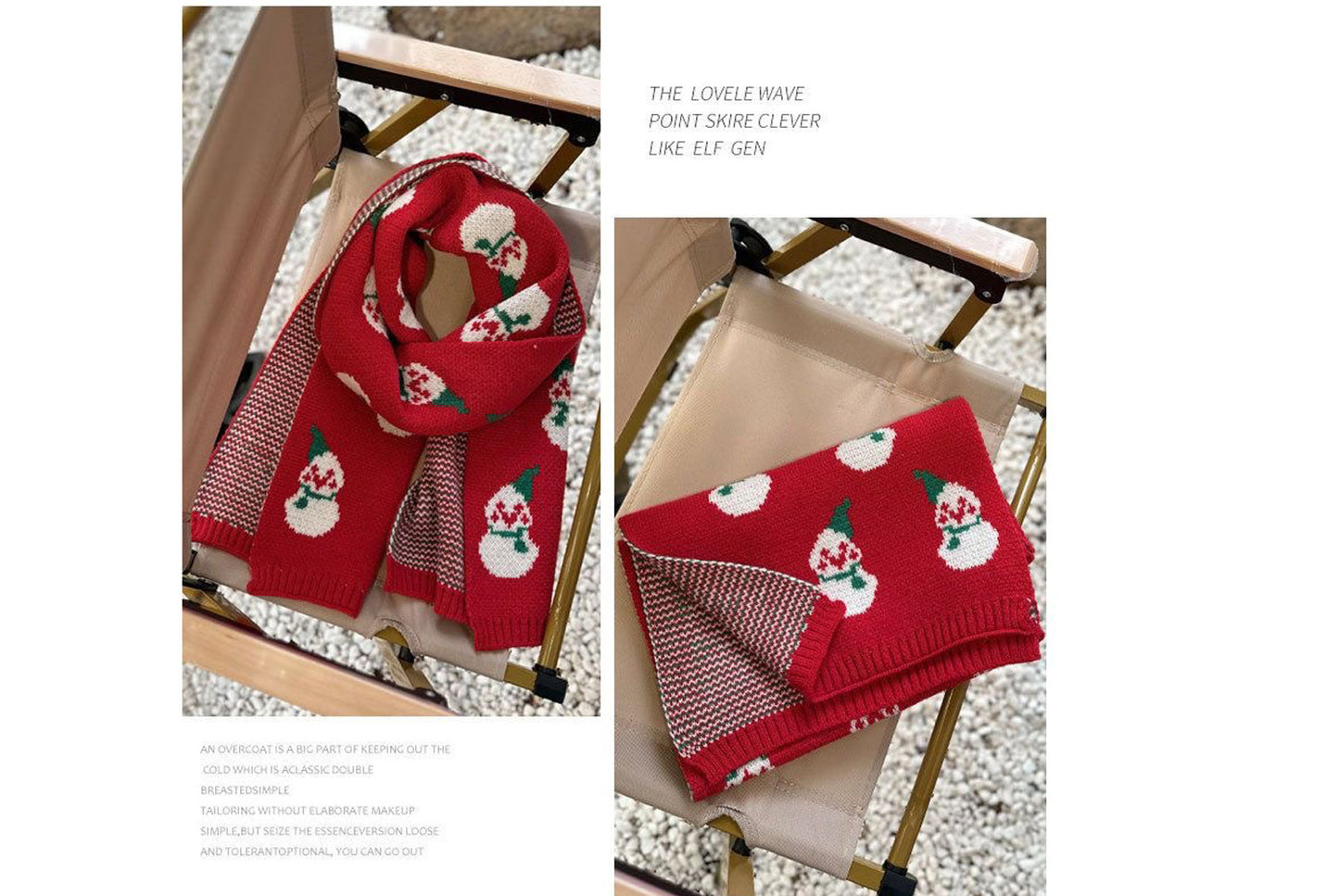 Christmas Couple Scarves