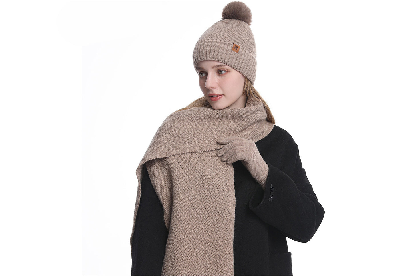 Autumn/Winter Warm Three-Piece Set | Women's