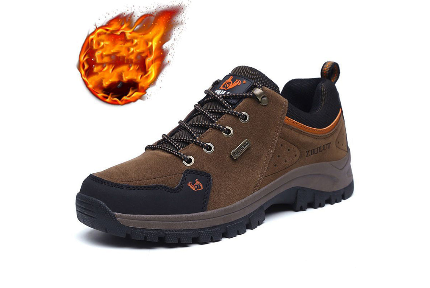 Men's Winter Warm and Non-Slip Walking Shoes