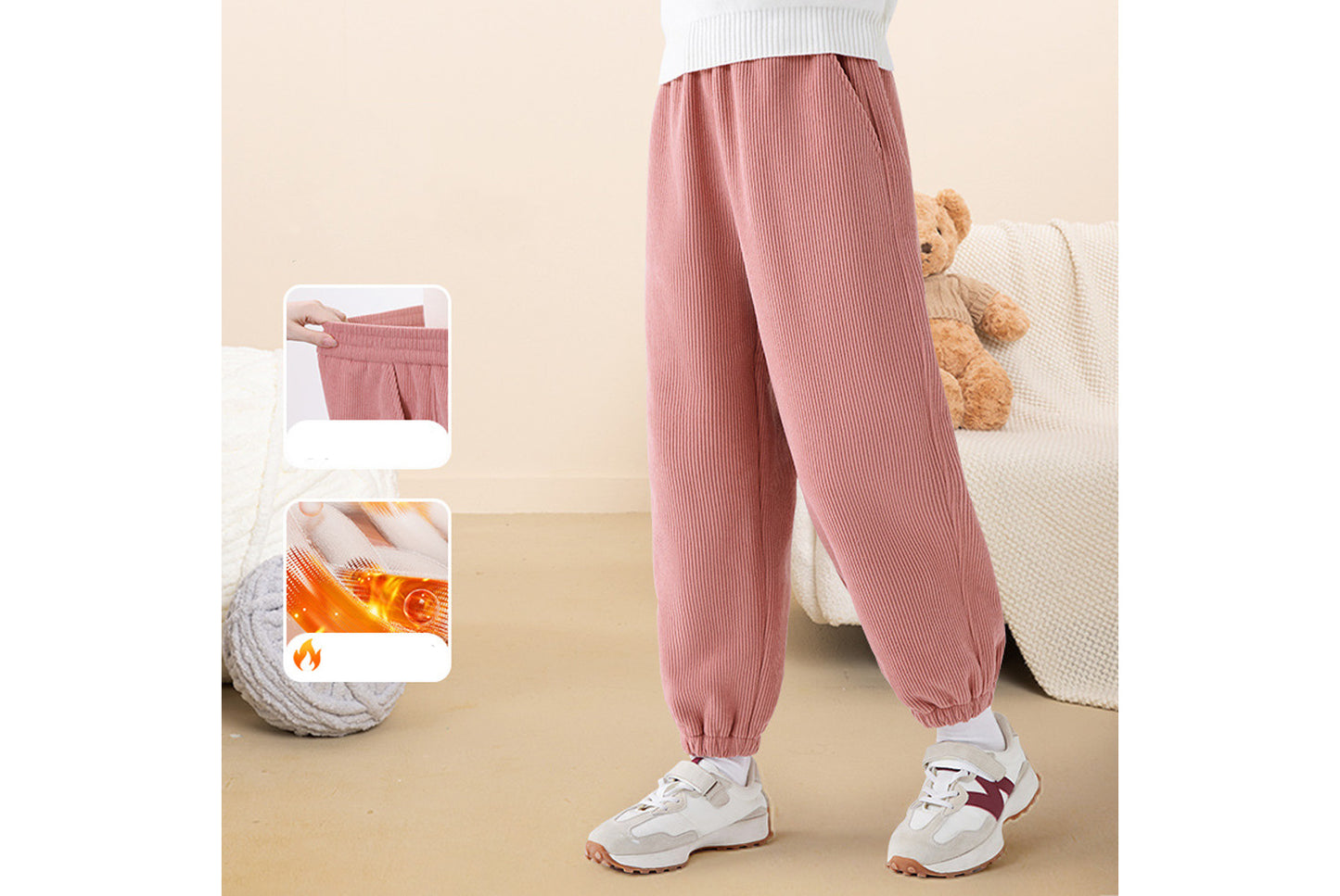 Winter Children's Corduroy Pants
