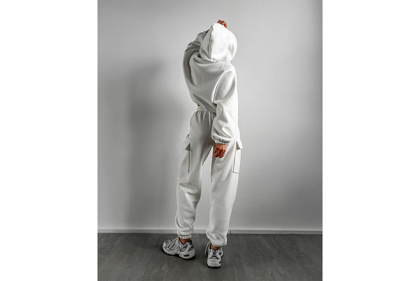 Women's New Fashionable Sporty Casual Hoodie Set