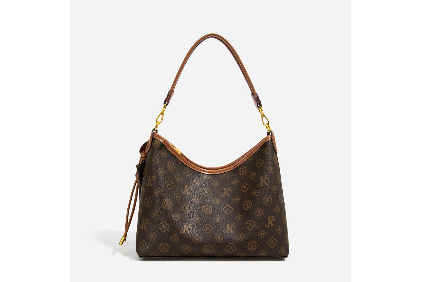 **Monogram Color-Block Tote Bag**