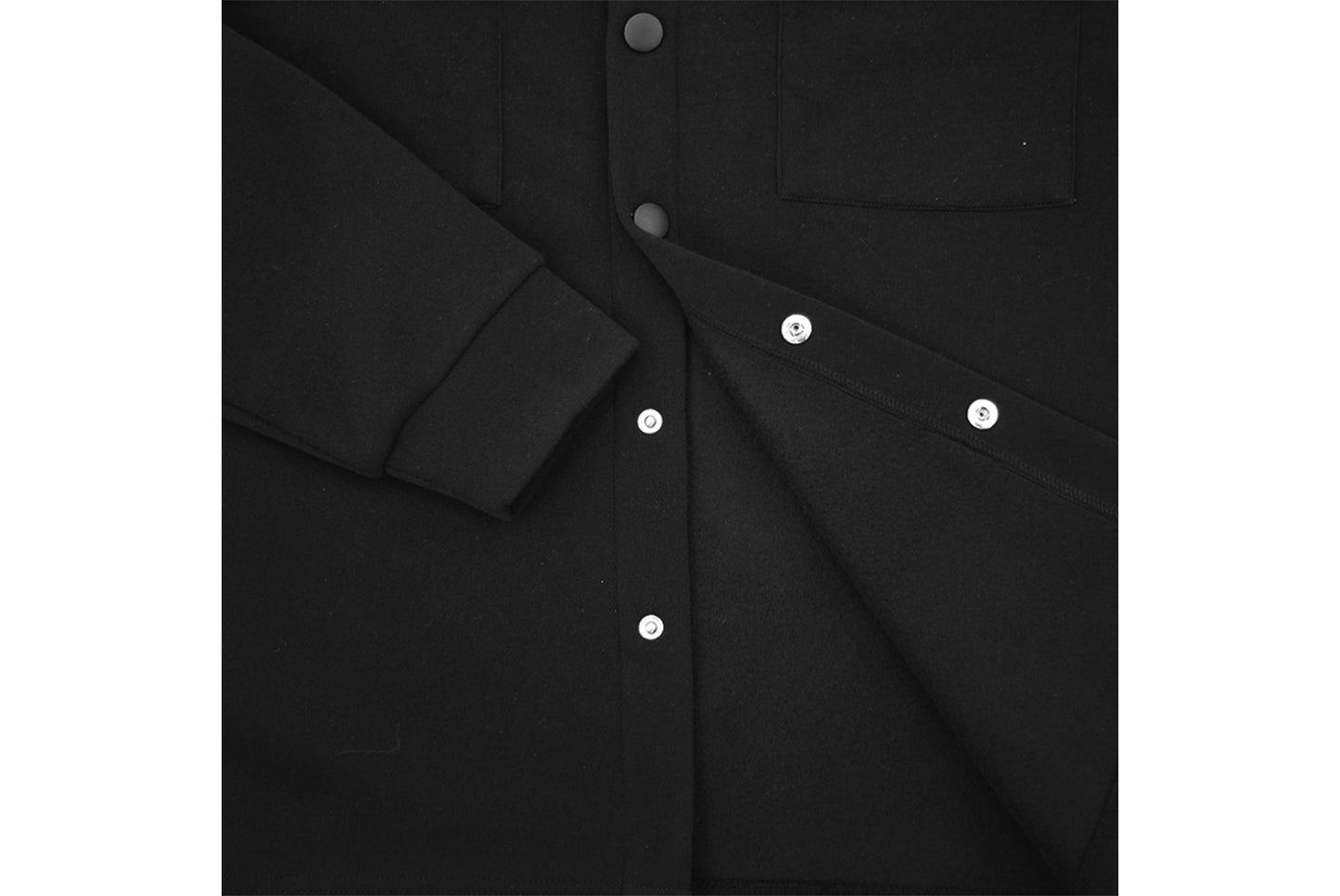 Men's Fleece-Lined Lapel Jacket