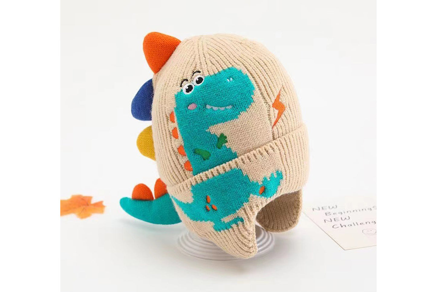 Autumn/Winter Children's Dinosaur Knitted Hat