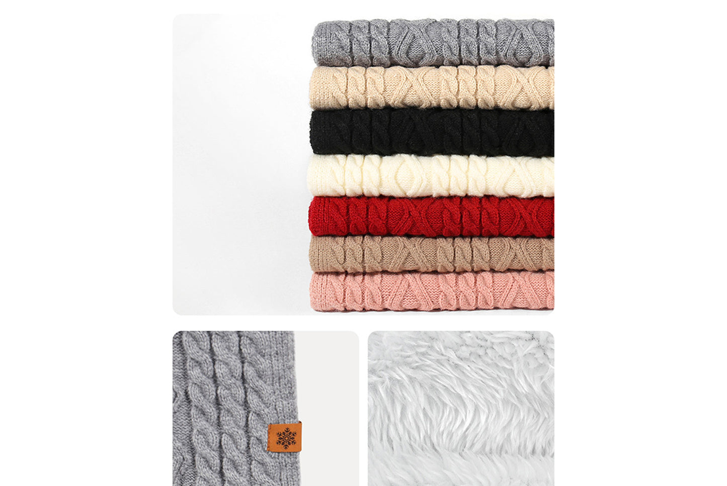 Women's Winter Warm Three-Piece Set