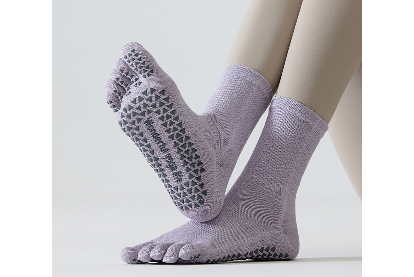 Professional Yoga Five-Toe Socks( 3-Pair Pack)