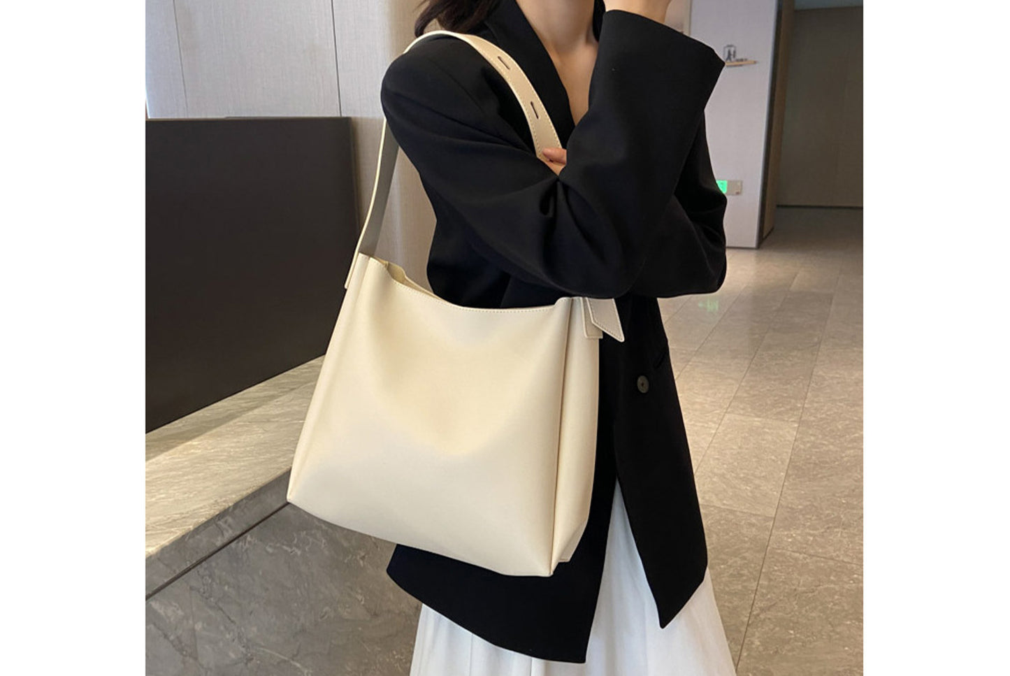 Retro Two-Piece Bucket Bag Set