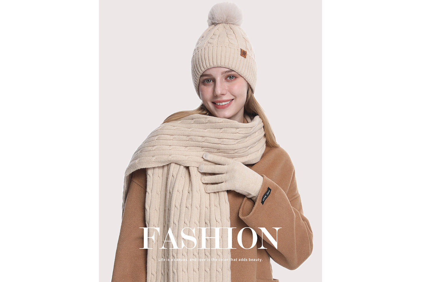 Winter Warm Three-Piece Set