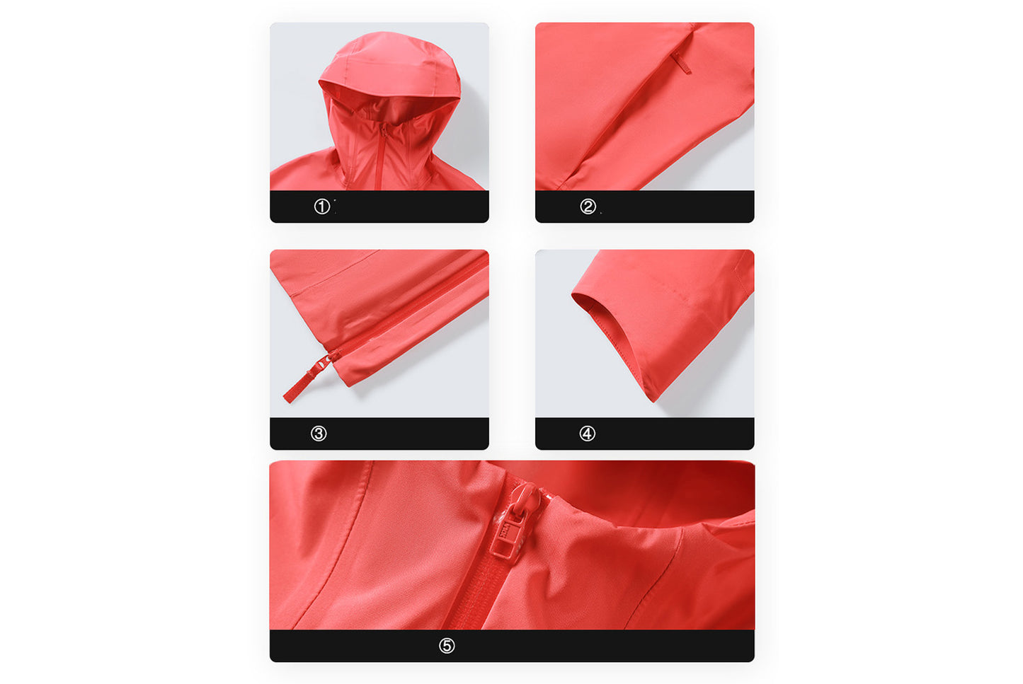 Women's Lightweight Waterproof Outdoor Jacket