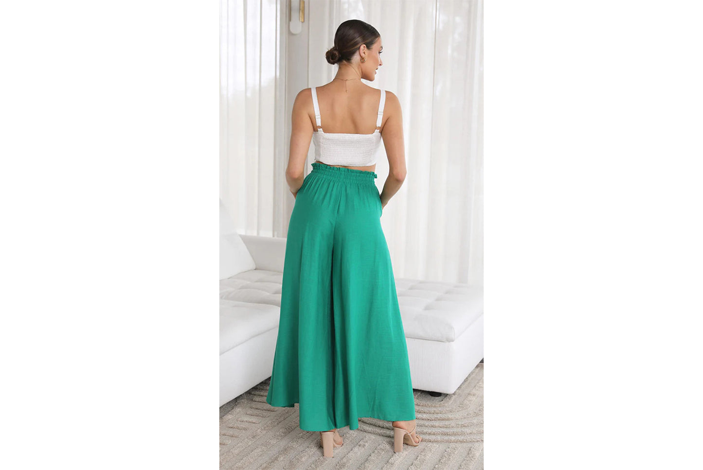 **Casual Wide-Leg Stylish Trousers**