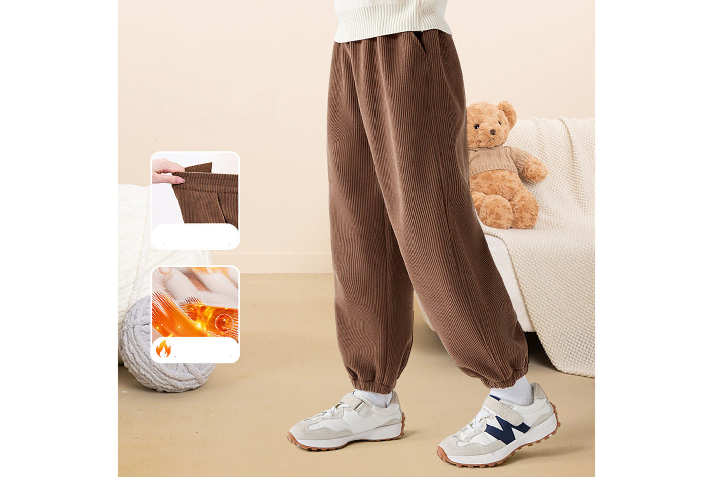 Winter Children's Corduroy Pants
