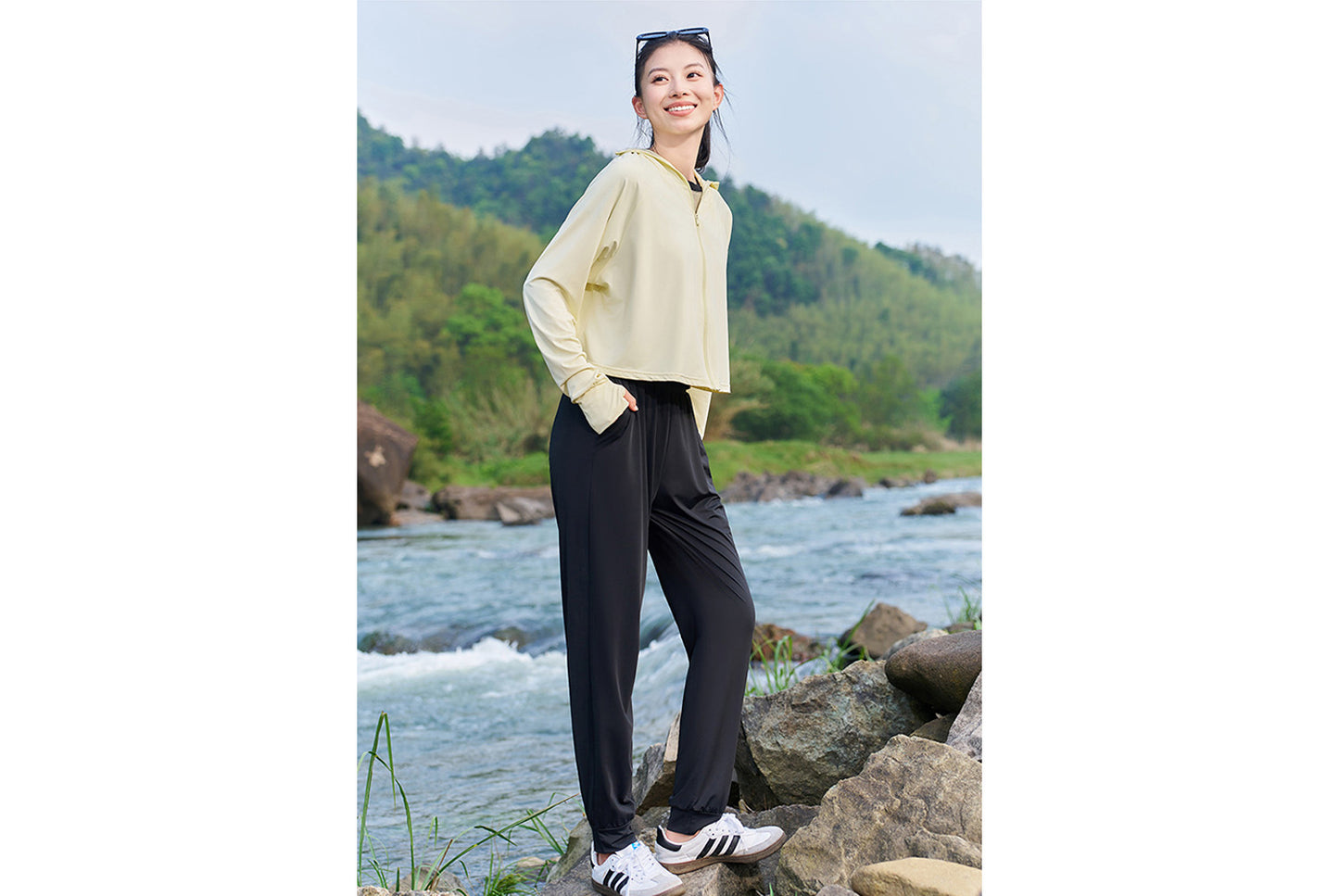 Ice Silk Casual Wide-Leg Pants