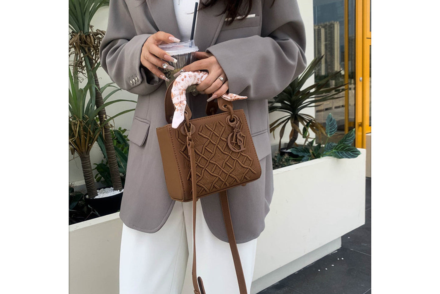 Quilted Lady  Bag