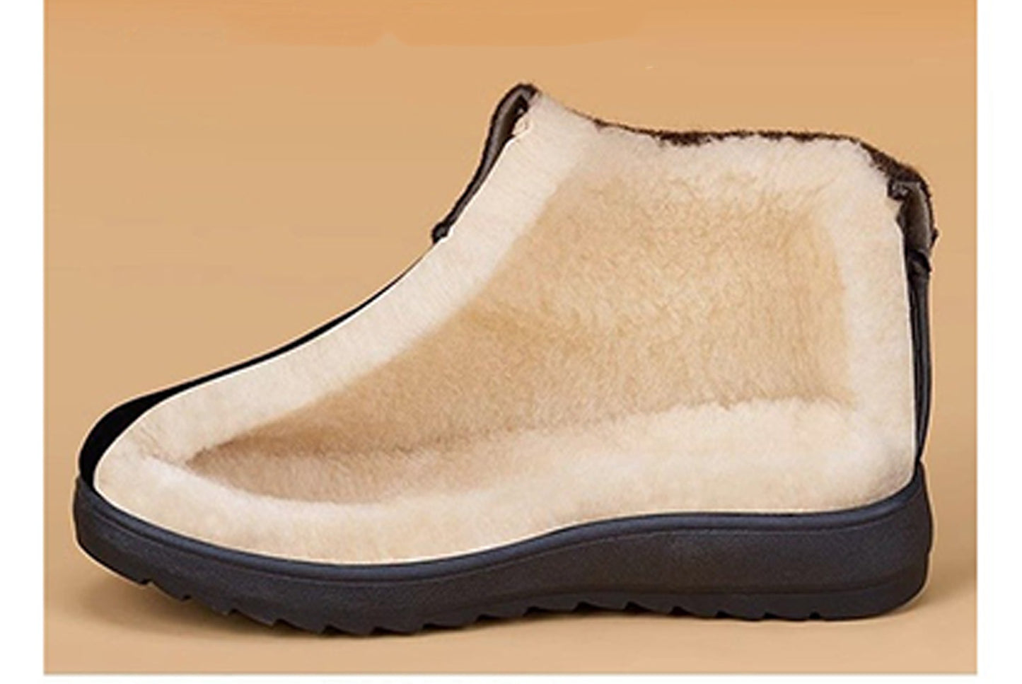 Anti-slip and Warm Genuine Wool Boots