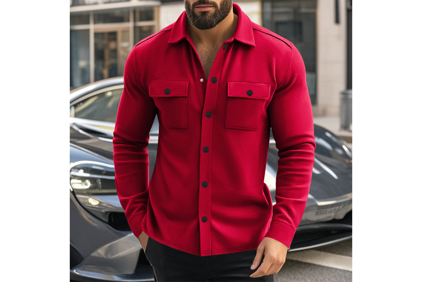 Men's Casual Slim Fit Jacket