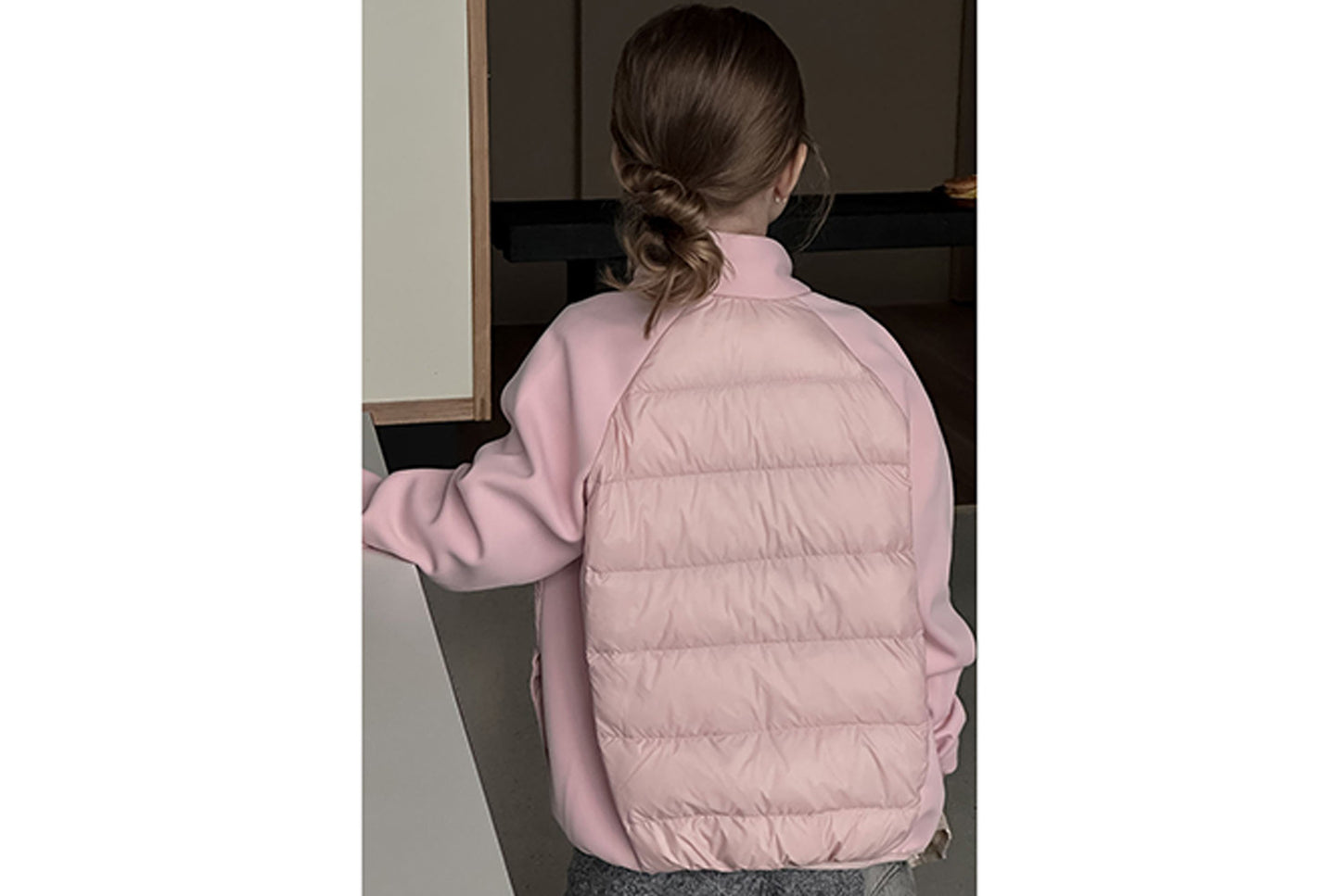 Children's White Duck Down Jacket