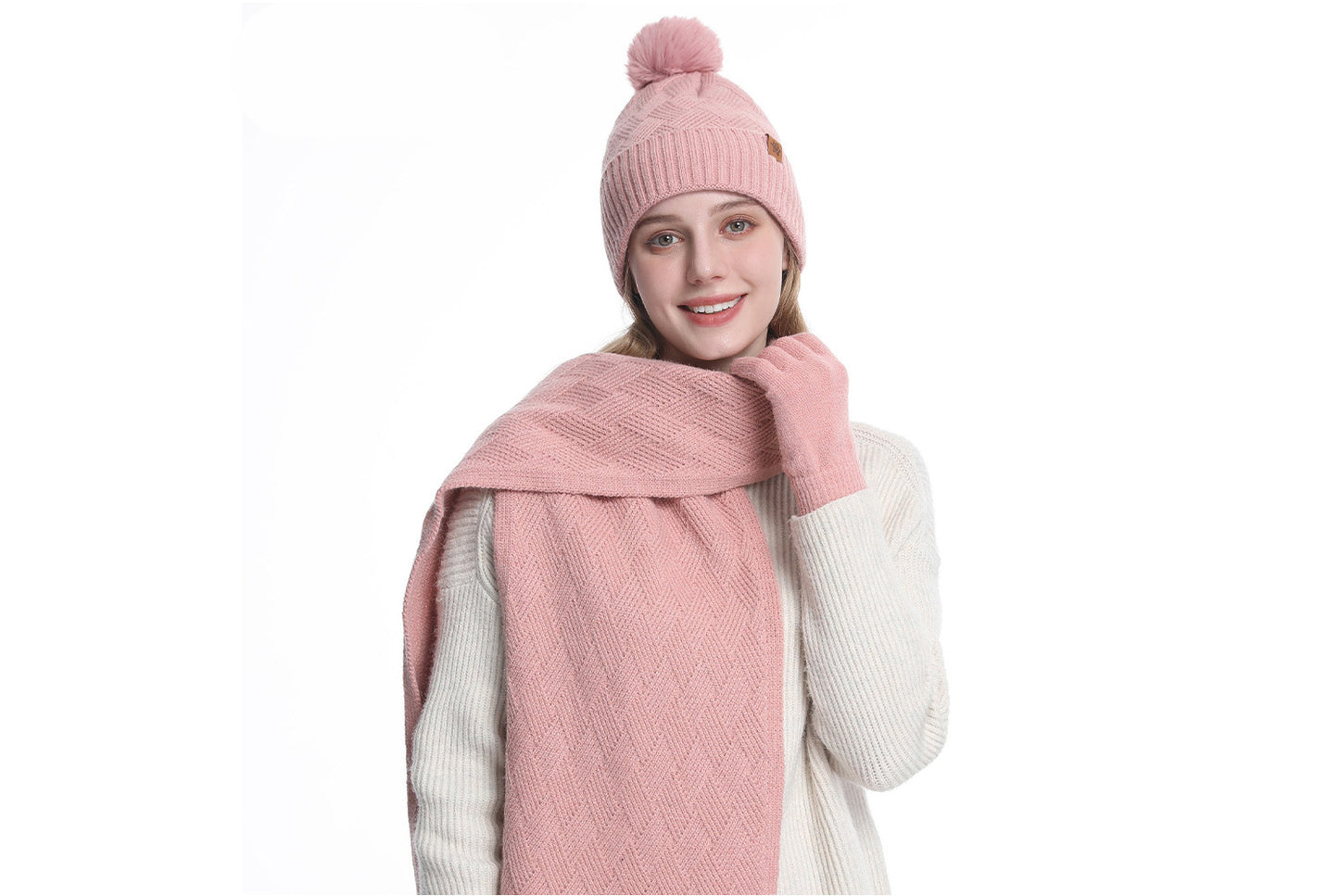 Autumn/Winter Warm Three-Piece Set | Women's