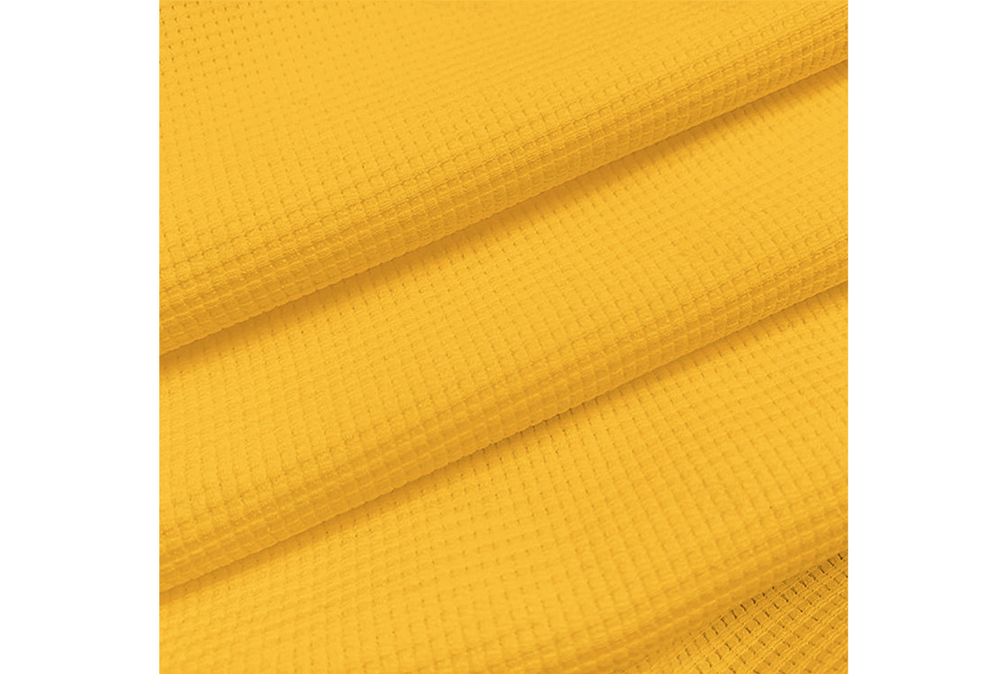 Men's Waffle Knit Polo Shirt