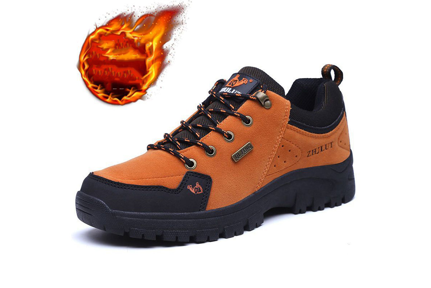 Men's Winter Warm and Non-Slip Walking Shoes