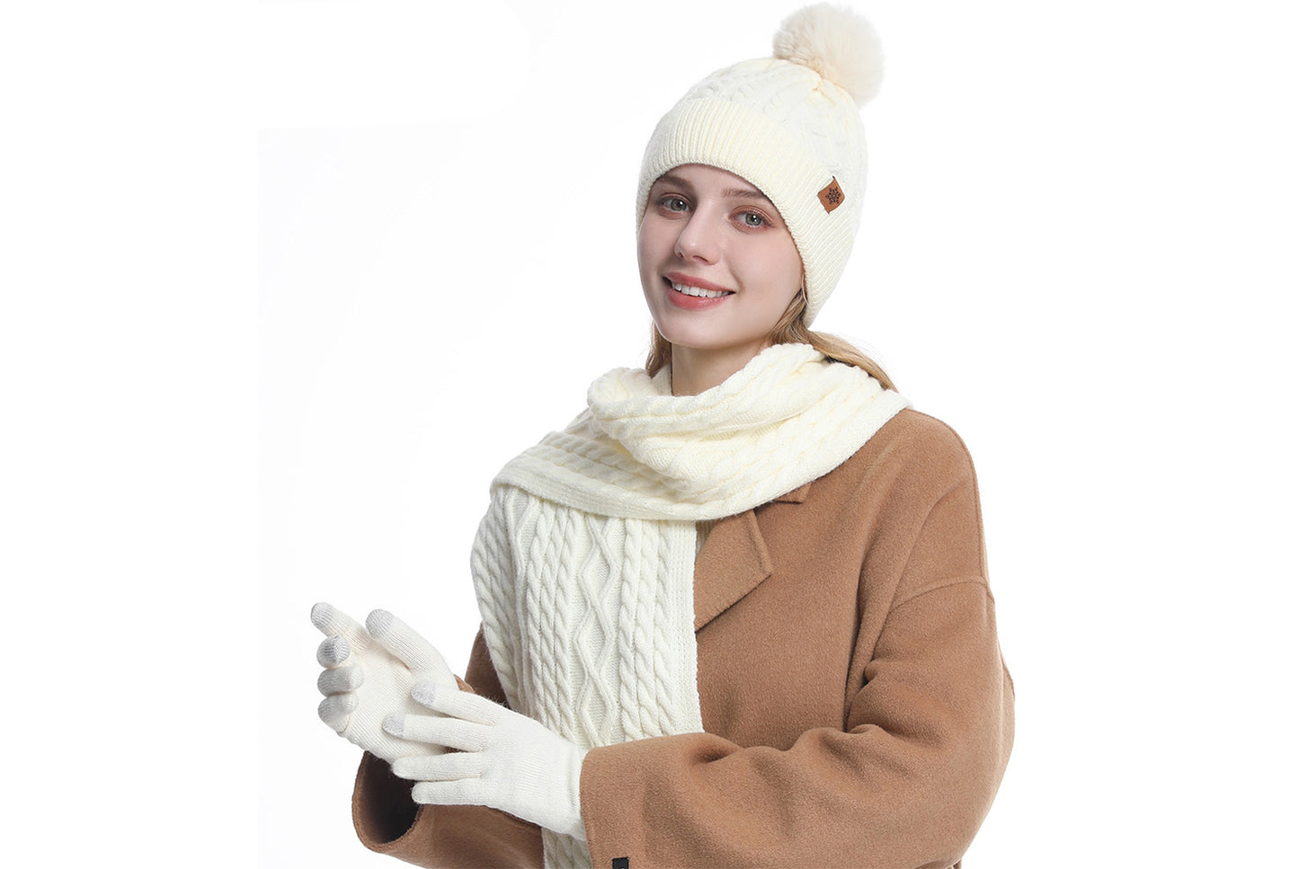 Women's Winter Warm Three-Piece Set