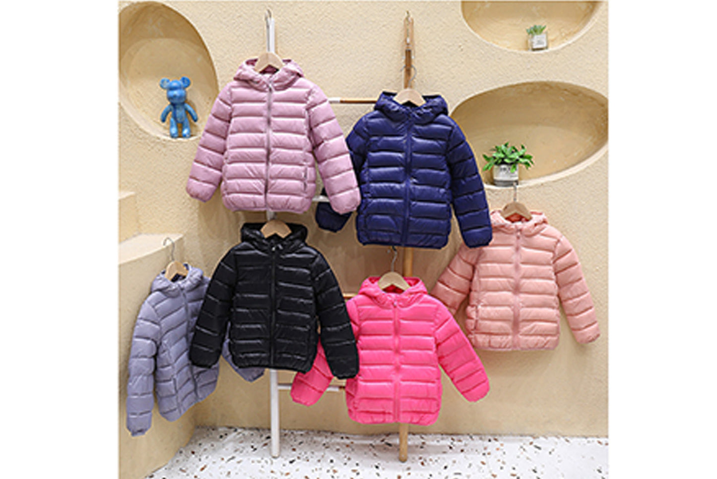 Children's Lightweight Down Cotton Jacket