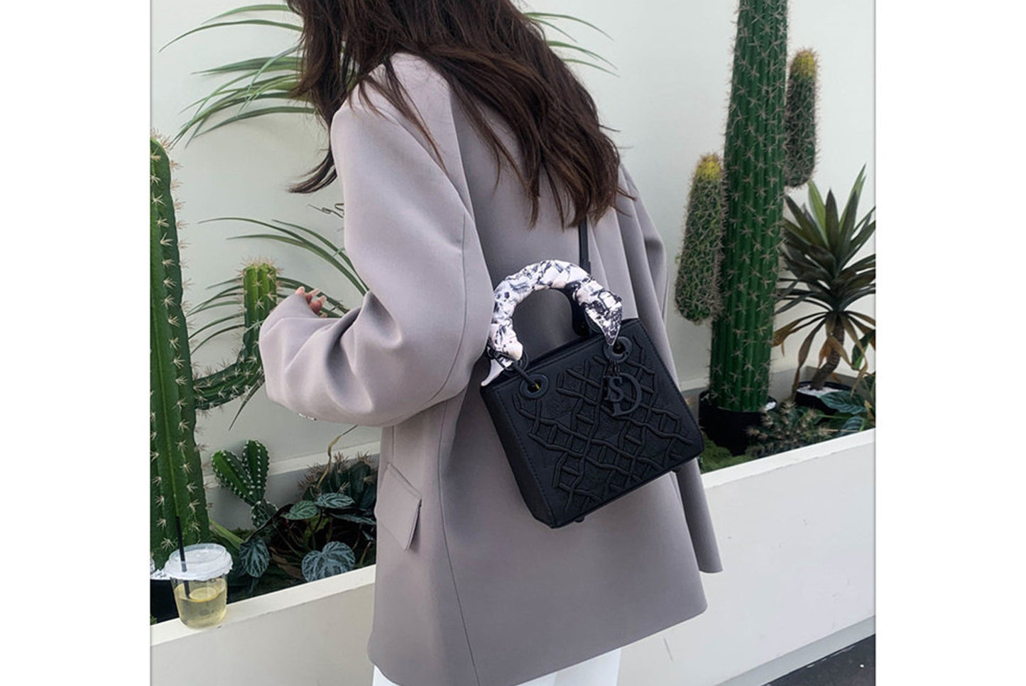 Quilted Lady  Bag