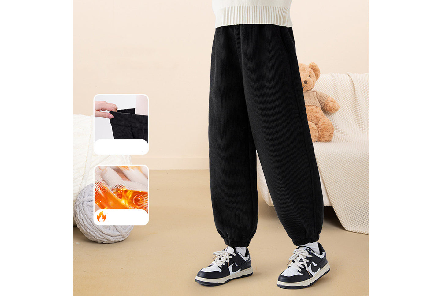 Winter Children's Corduroy Pants