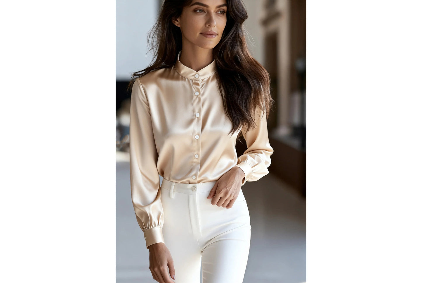 Button-Down Long Sleeve Shirt