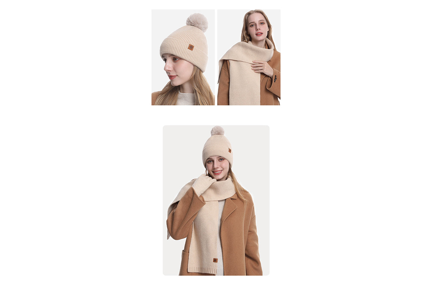 Women's Winter Warm Three-Piece Set