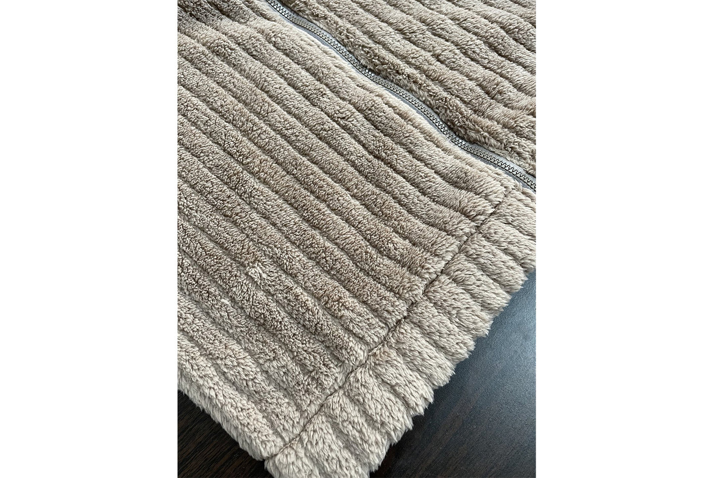 **Women's Fleece Cardigan Coat, Short Collared Warm Top**