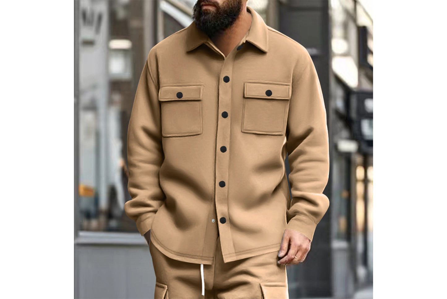 Men's Casual Slim Fit Jacket