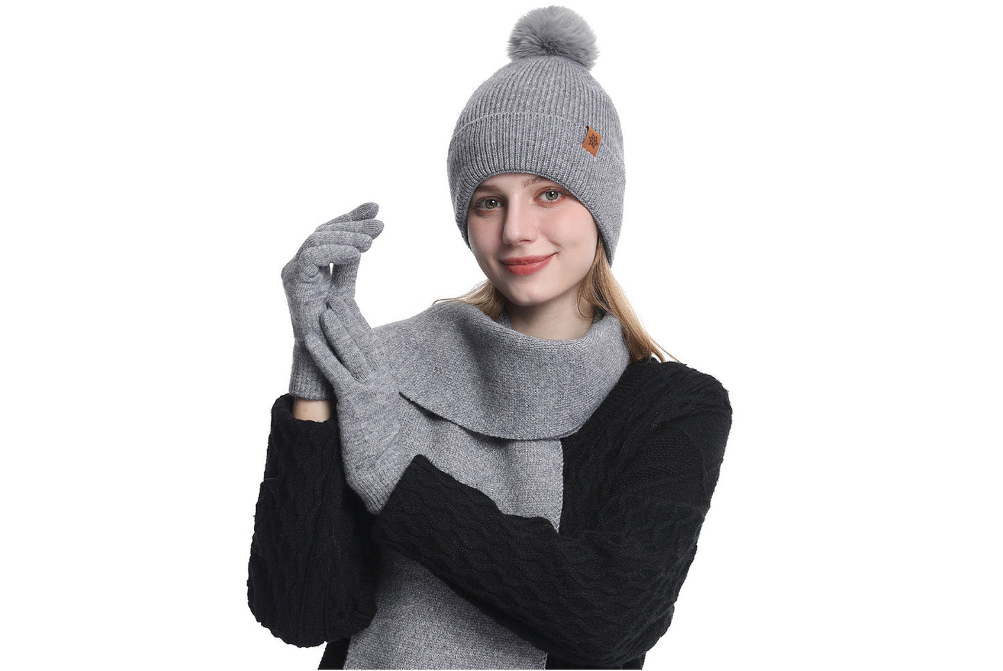 Women's Winter Warm Three-Piece Set