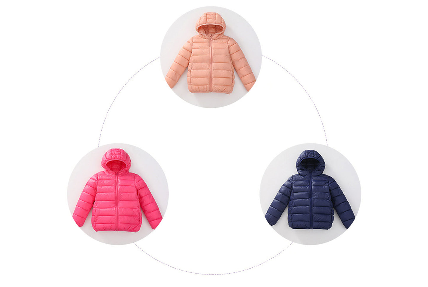 Children's Lightweight Down Cotton Jacket