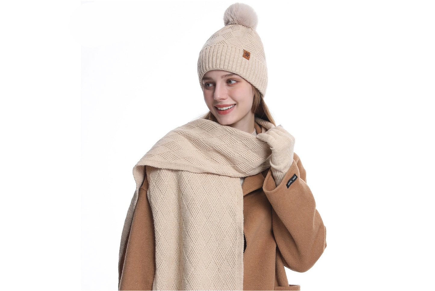 Autumn/Winter Warm Three-Piece Set | Women's