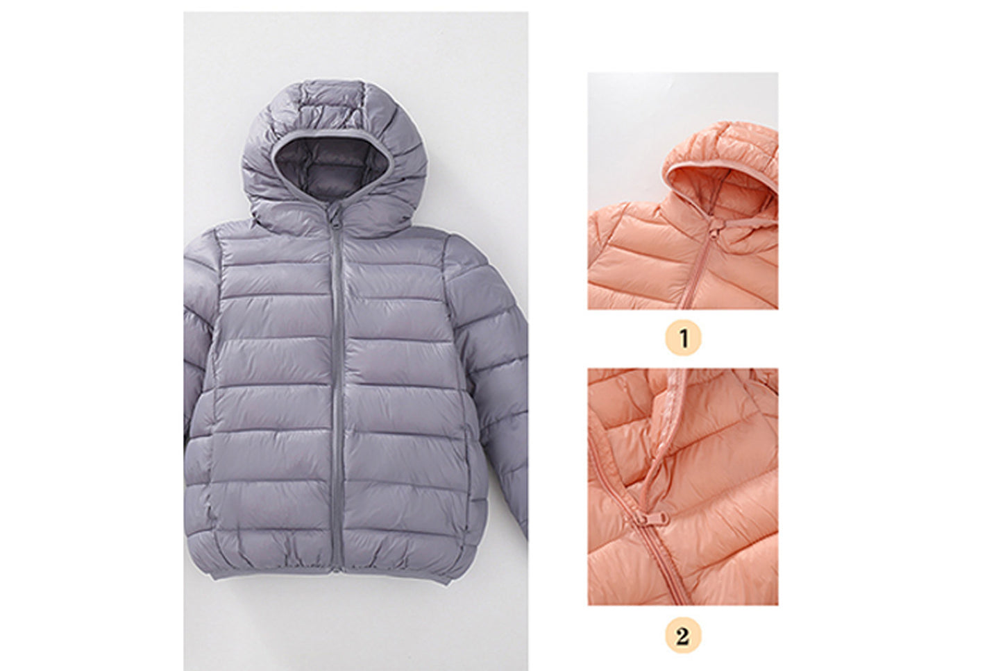 Children's Lightweight Down Cotton Jacket