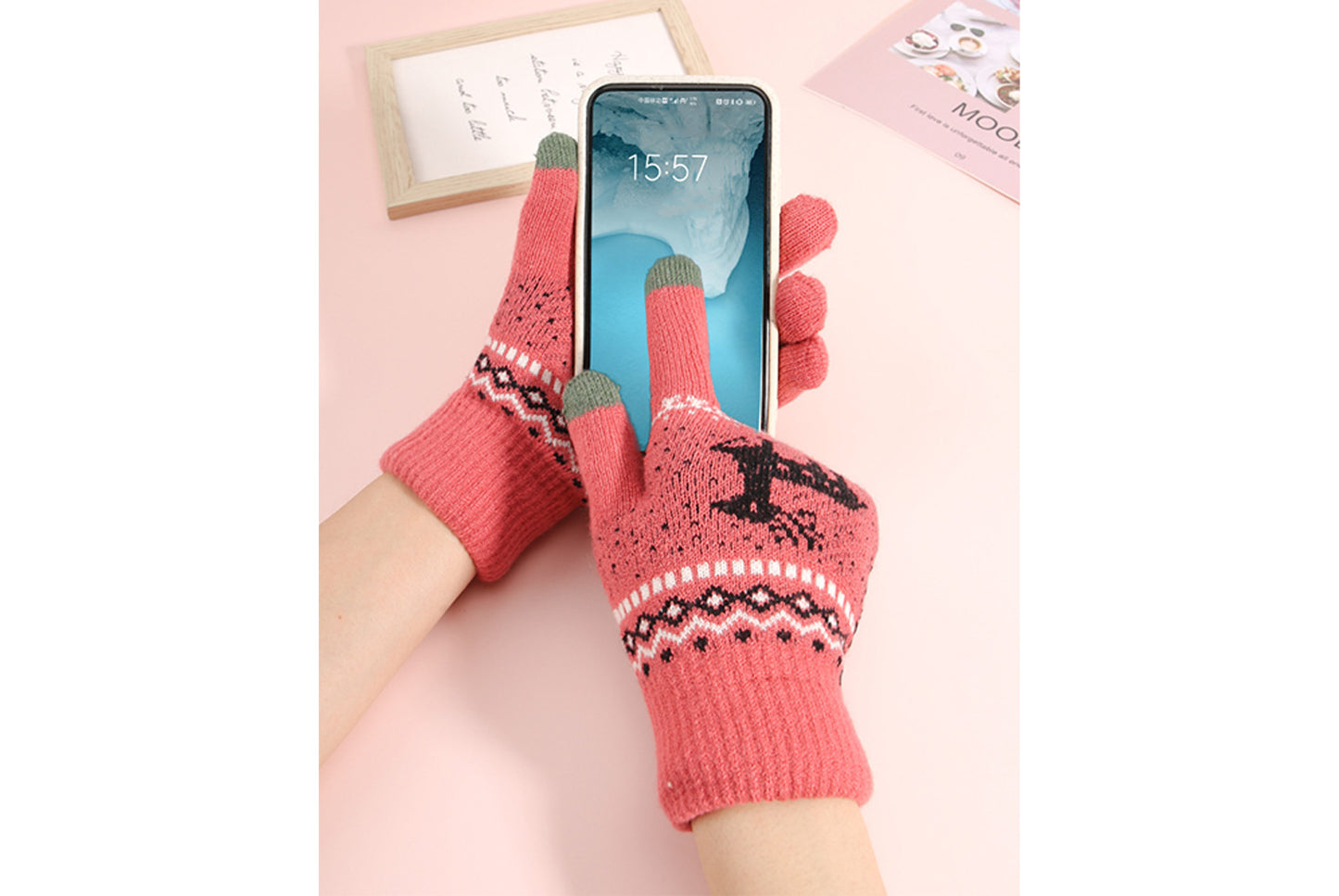 Winter Touchscreen Warm Gloves (Fleece-lined and Thickened)