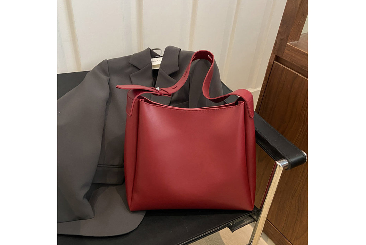 Retro Two-Piece Bucket Bag Set