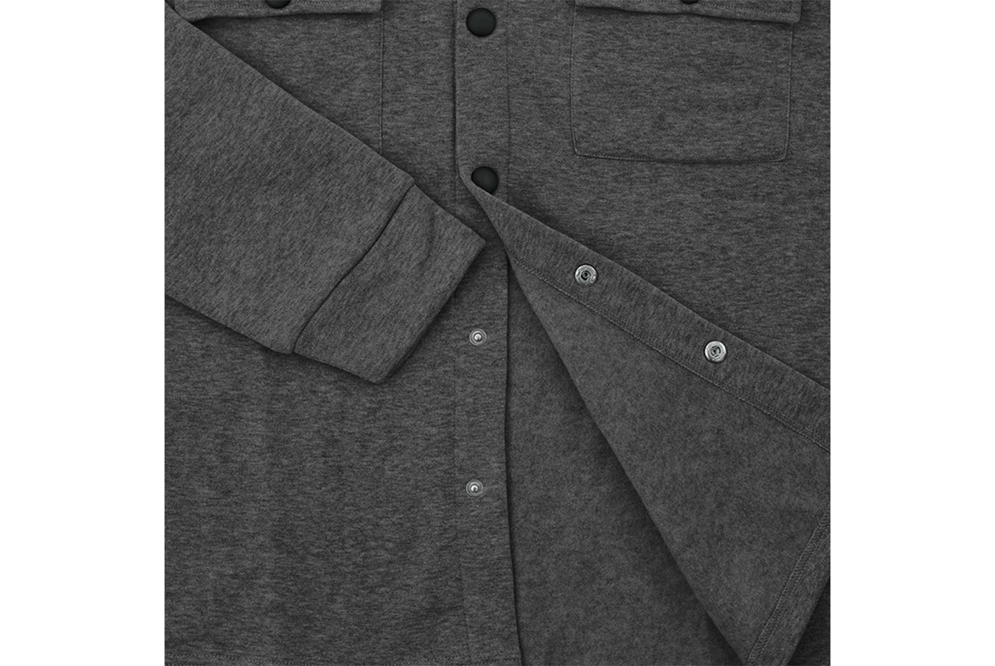 Men's Fleece-Lined Lapel Jacket