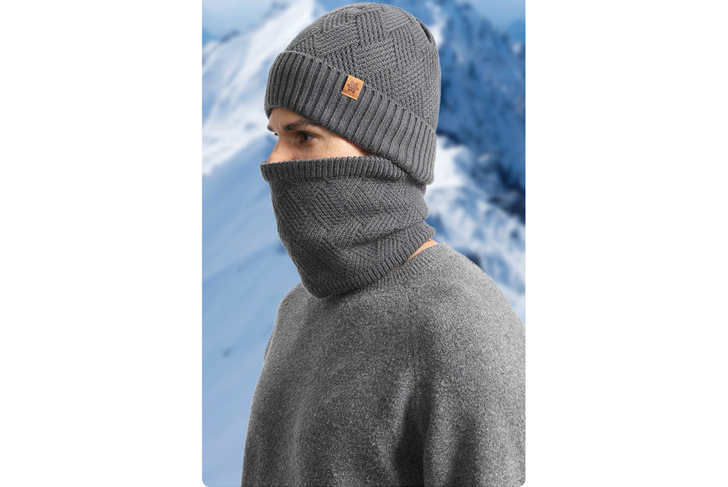 Men's Winter Three-Piece Warm Set