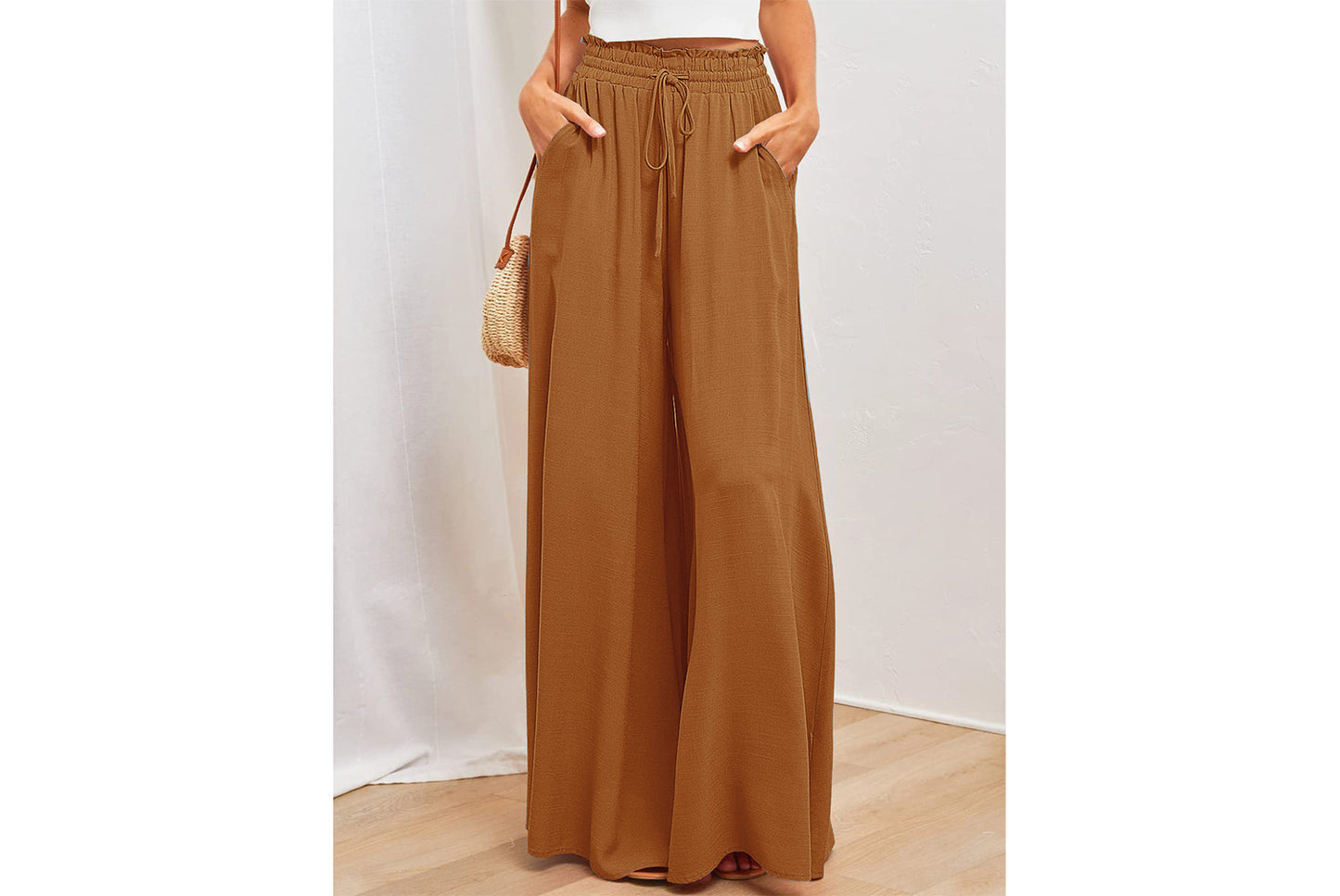 **Casual Wide-Leg Stylish Trousers**