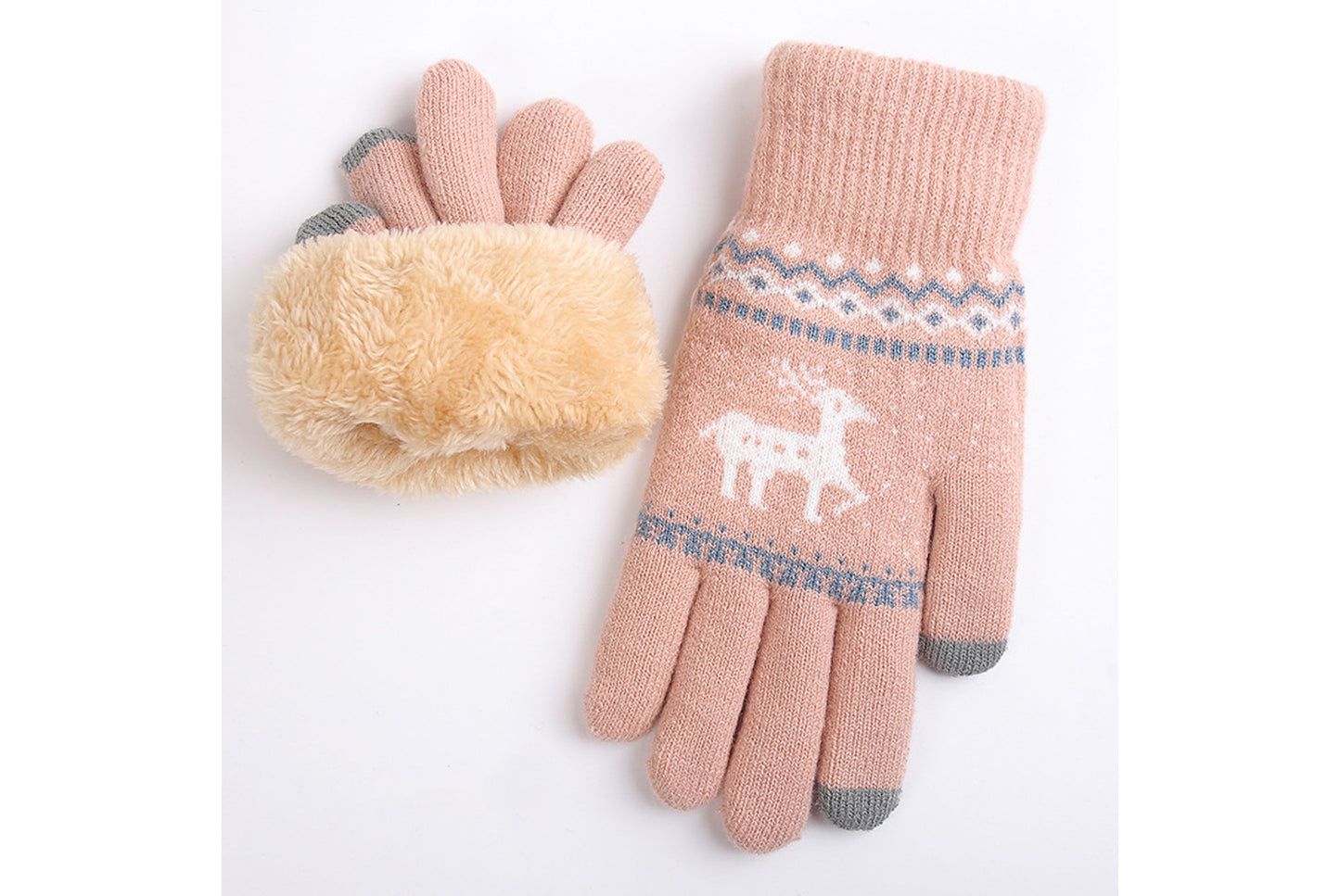 Winter Touchscreen Warm Gloves (Fleece-lined and Thickened)
